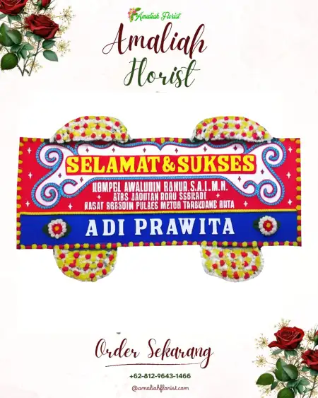 Papan Bunga Ucapan Selamat Padakaton